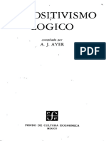 Ayer - El Positivismo Lógico (Pp. 9-34)