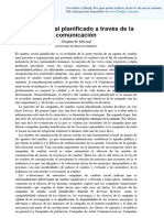 Cambio Social Planificado A Través de La Comunicación