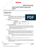 SB-916 I-001 - 915 I-010 - Change of Fuel Pressure Limit For ROTAX Engine Type 916 I B and 915 I Series