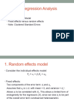 QM 8 Panel Regression, Random Effects