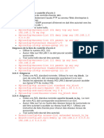 Exigences de La Liste de Contrôle D'accès 1 101