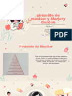 Piramide de Maslow y Marjory Gordon