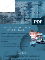 Capital de Trabajo en Las Finanzas de Las Operaciones