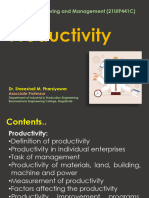  Productivity