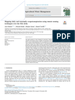 Mapeo Diario y Estacional de La Evapotranspiración Usando Técnicas de Detección Remota Sobre El Delta Del Nilo