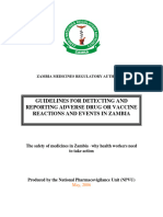 Guidelines On Pharmacovigilance 1