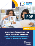 Diseño Universal de Aprendizajes