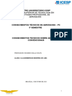 CONHECIMENTOS TECNICOS SOBRE AERONAVES CONVENCIONAIS - Claudiemerson Bezerra de Lima