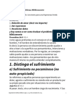 Analizando El Problema Bíblicamente