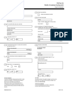 P45 Part 1A Details of Employee Leaving Work: Office Number Reference Number