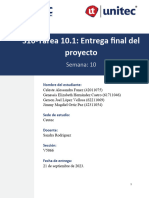 S10 - Tarea 10.1 - Cuarto Avance Del Proyecto