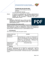 INFORME Nº895-2023-MC/GIDU-MDSS A: De: Asunto:: Municipalidad Distrital de San Salvador