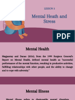 Mental Health and Stress