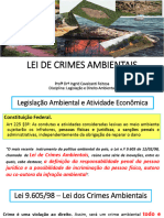 Aula 5 - LEI DE CRIMES AMBIENTAIS