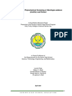 Toxicity and Phytochemical Screening of Muntingia Calabura (Aratilis) Leaf Extract - DATA