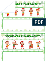 Sequência e Pareamento Natal TEAtividades