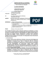 Gerencia Regional de Infraestructura "Año de La Unidad, La Paz y El Desarrollo"