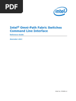 Intel OP Fabric Switches CLI RG H76458 v1 0