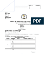 S.6 Bio P1