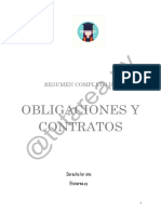 Resumen Obligaciones y Contratos