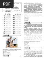 1 Simulado Do Saresp 8ano Ciencias