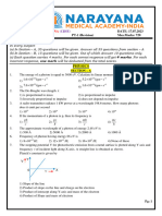 SR Neet Star Super Chaina (Cbse) (Pt-1) Q.P Ex - Dt. 17.07.2023