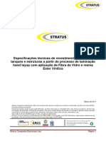 Especificações Técnicas de Revestimento Anticorrosivo de Pisos 2017