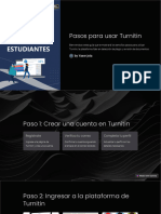 Pasos para Usar Turnitin