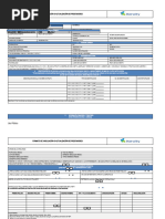 Formato de Vinculación o Actualización Prestadores