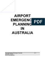 Airport Emergency Planning in Australia