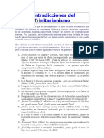 Contradicciones Del Trinitarismo Que Desafían A La Razón