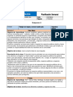 Planificaci+ N Semanal Historia