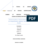 Farmacocinetica y Farmacodinamia