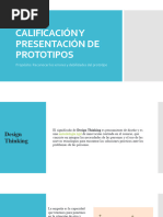 Calificación y Presentación de Prototipos - Sesion 15