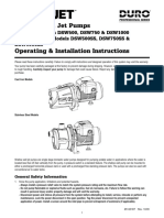 Durojet SW Jet Pumps 51451 English