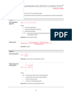 CSI Formulas