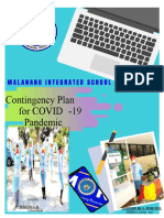 MALANANG I.S Contingency Plan of COVID 19 2021