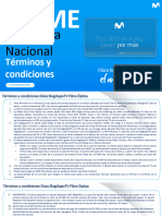 Términos y Condiciones Fibra Residencial 1 Al 15 de Junio de 2022