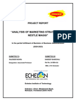 Project Report of Maggi