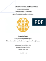 Los Jóvenes y La Liturgia - Sobre La Oración Celebrativa en La PJ