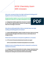 Chemistry Important Questions