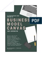 Business Model Canvas Sony Written Report