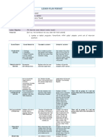 Lesson Plan Format