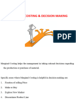 Marginal Costing & Decision Making