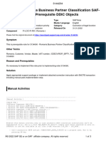 Romania Business Partner Classification SAF-T Enhancement - Prerequisite DDIC Objects