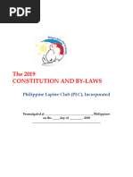 PLCI Constitution and by Laws FINAL