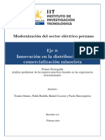 Innovación en La Distribución y Comercialización Eléctrica