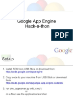 Google App Engine Hack-A-Thon