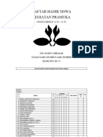 Logo Pramuka DAFTAR HADIR SISWA