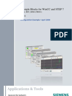 Applications & Tools: Example Blocks For Wincc and Step 7